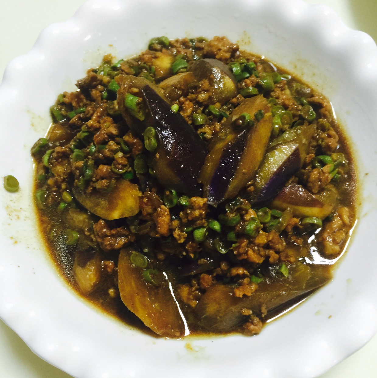 茄子！茄子！！红烧肉末茄子