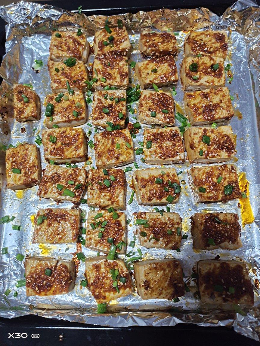 孜然烤豆腐