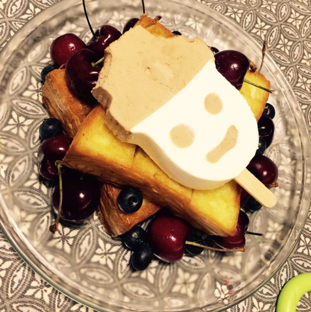 面包诱惑 / 冰淇淋厚多士（快手免烤箱版）