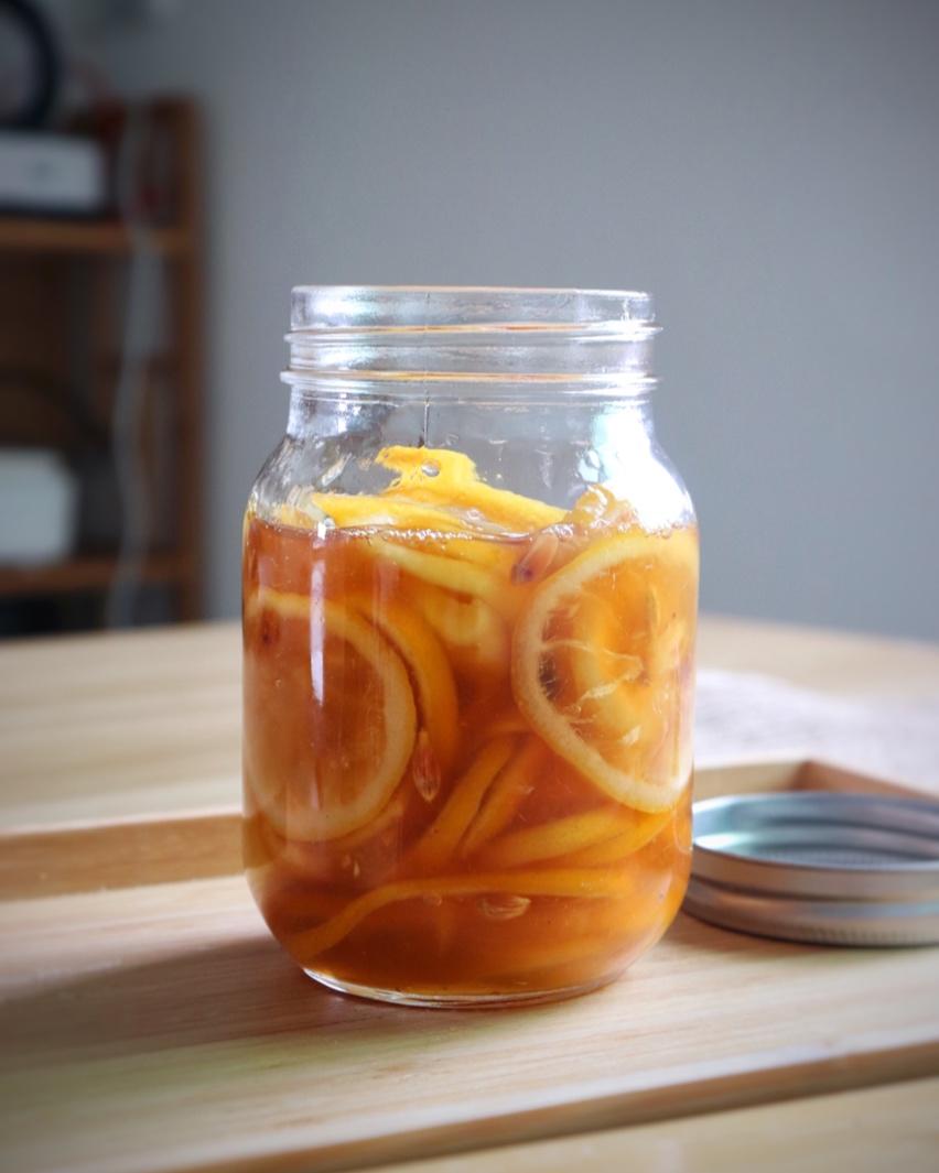 不加一滴水的冰糖柠檬膏