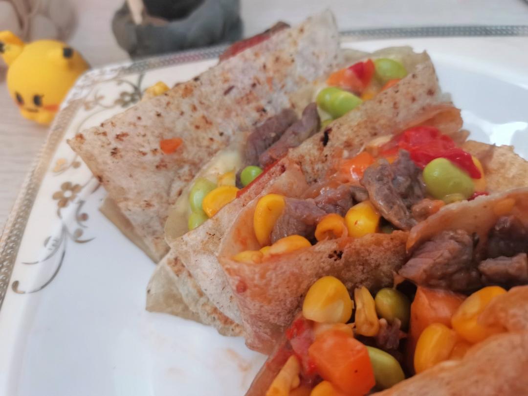 快来盘ta‼️芝士玉米火腿丁卷饼🥳锁住这搭配