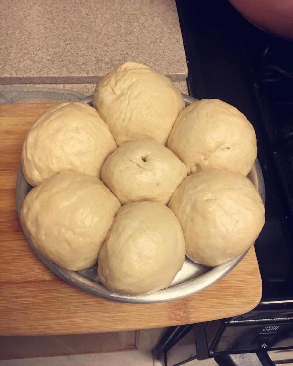 有着面包口感的红糖馒头（一次发酵）