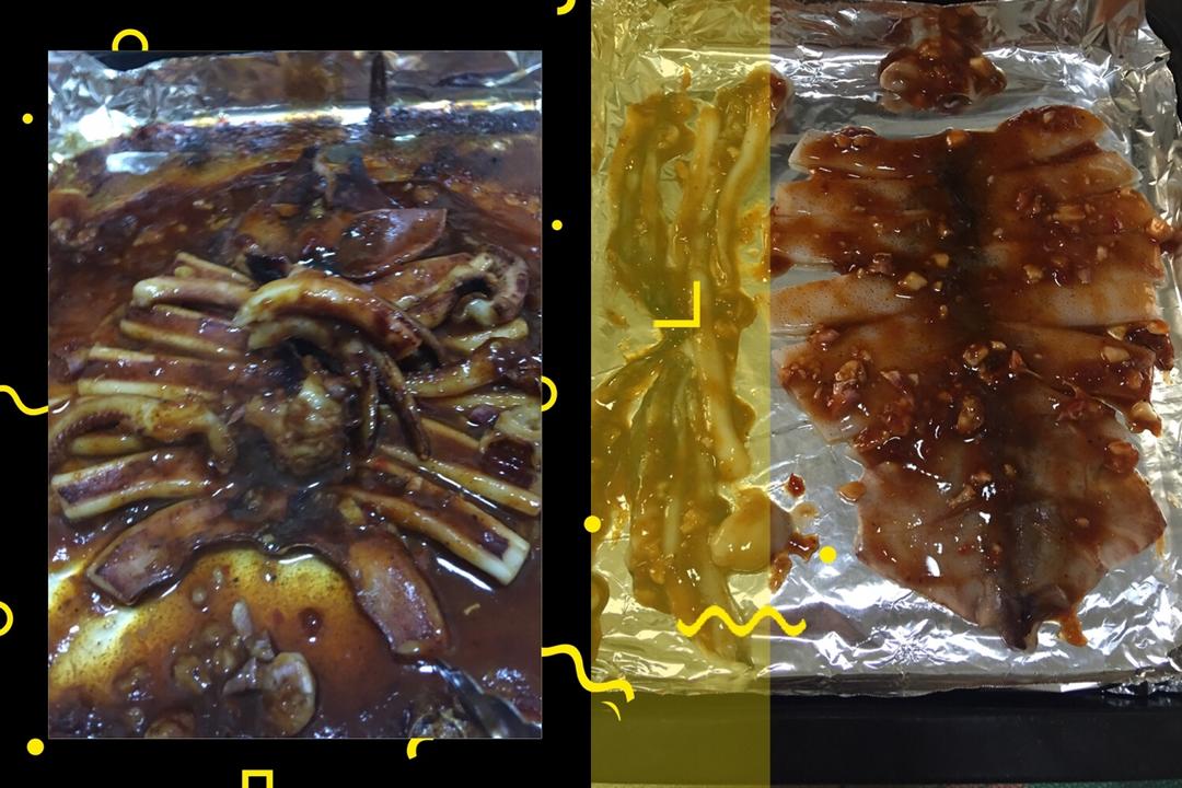 烤鱿鱼（烤箱版）秒杀铁板烧