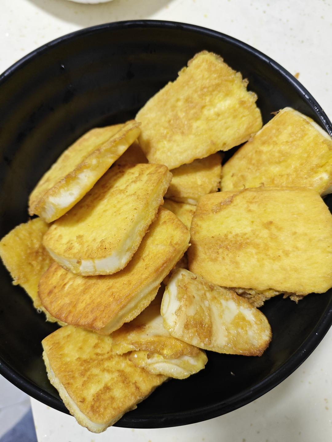鸡蛋煎馒头片