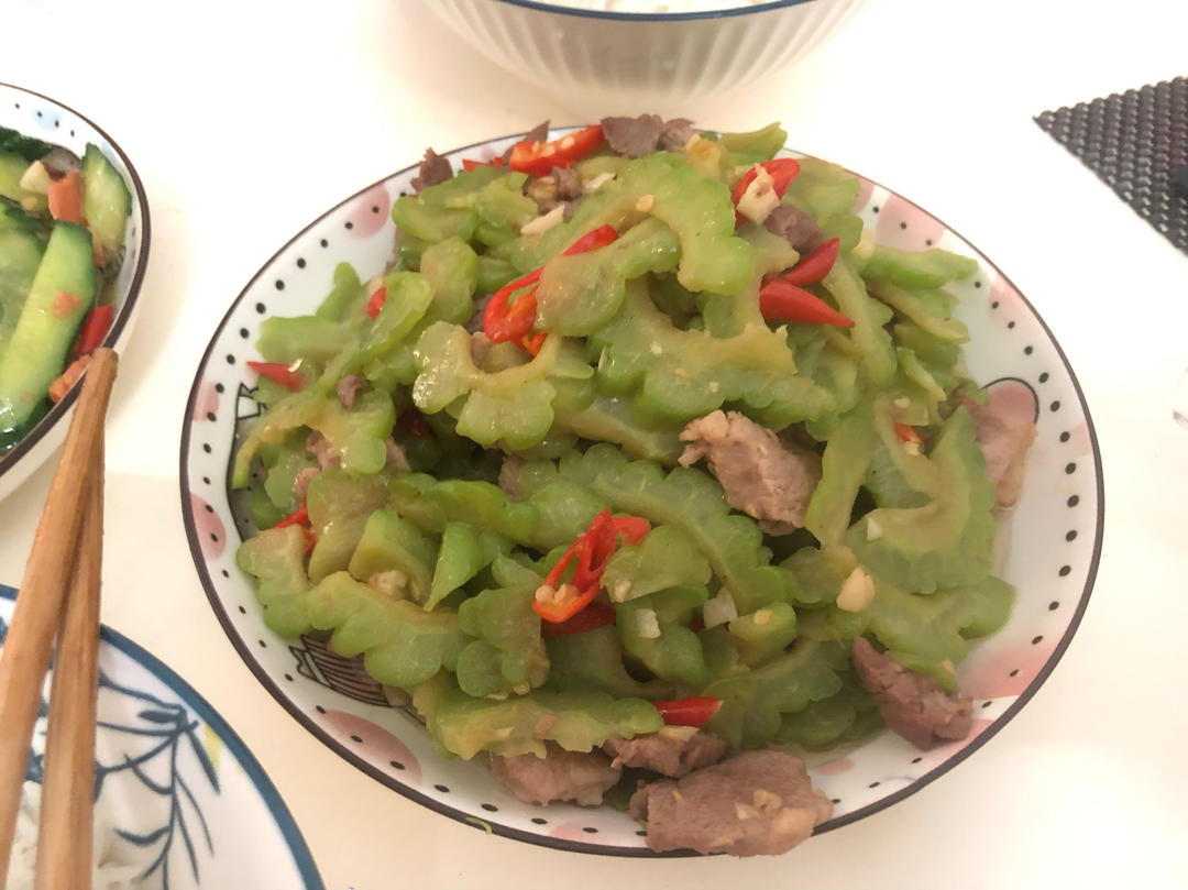 苦瓜炒肉