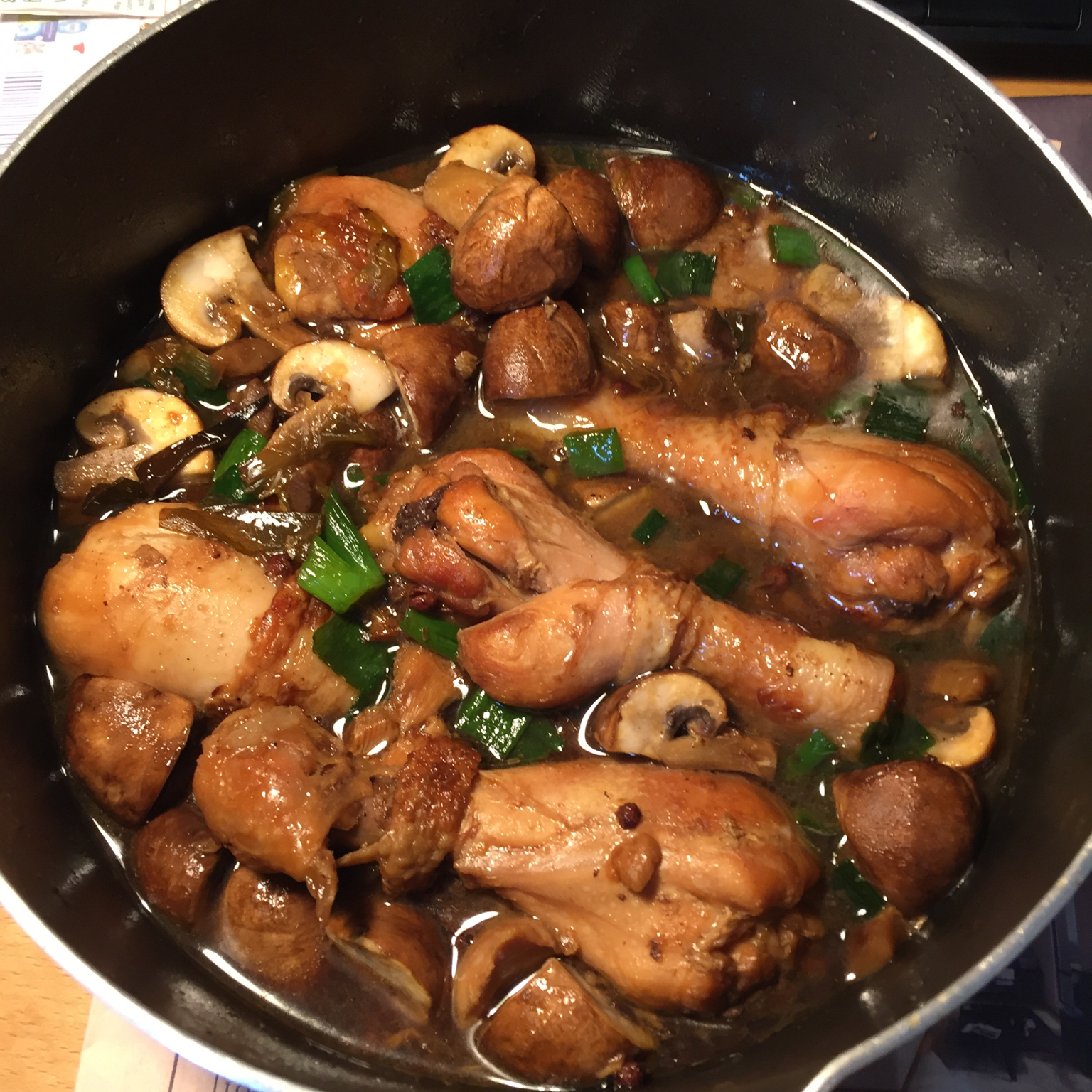 超快手红烧鸡腿