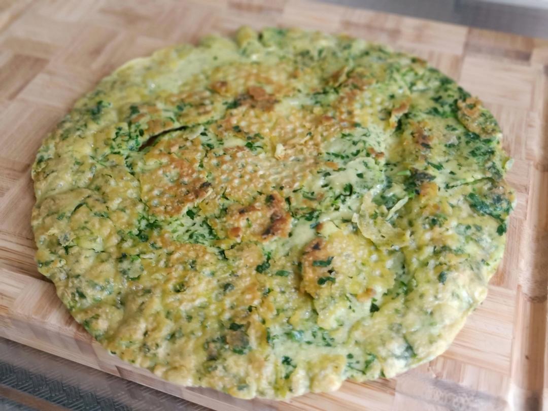 低脂菠菜鸡蛋饼
