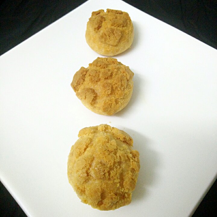 酥皮奶油泡芙--#皮黑森林#