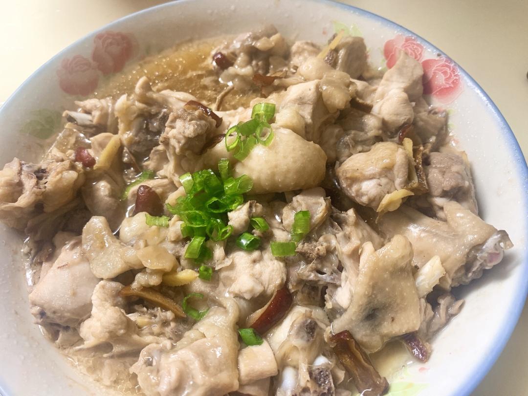广式蒸鸡