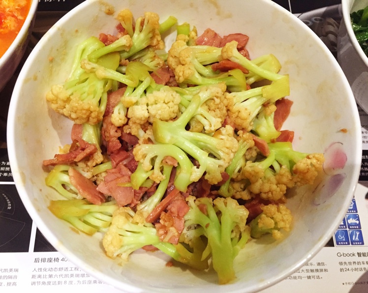 老丁的私房菜-干锅花菜