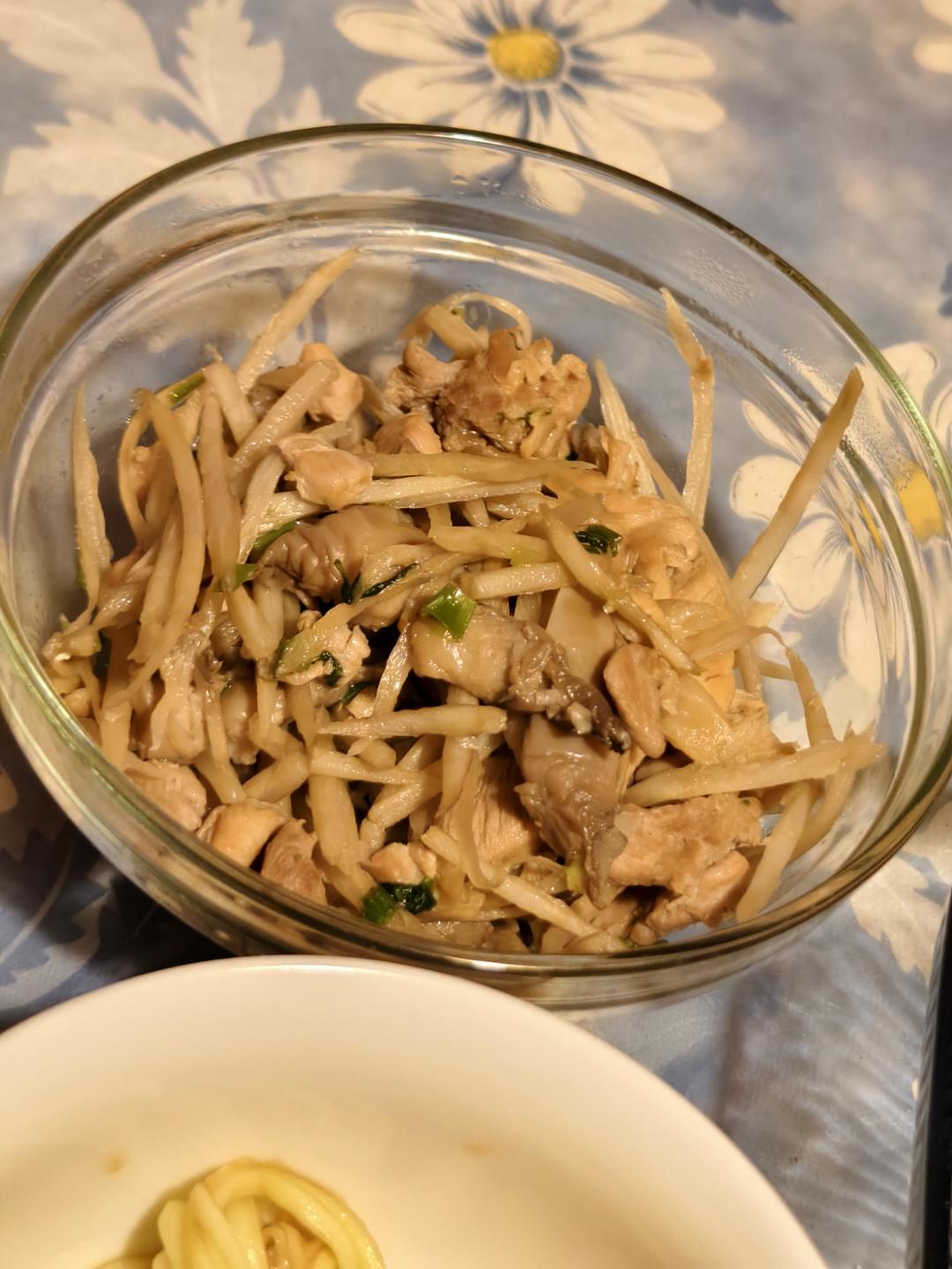 香炒牛蒡