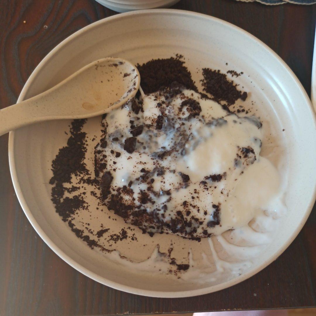 奥利奥鲜奶麻薯