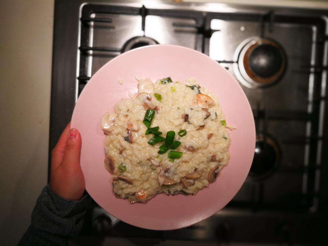 Mushroom risotto 意式蘑菇焗饭