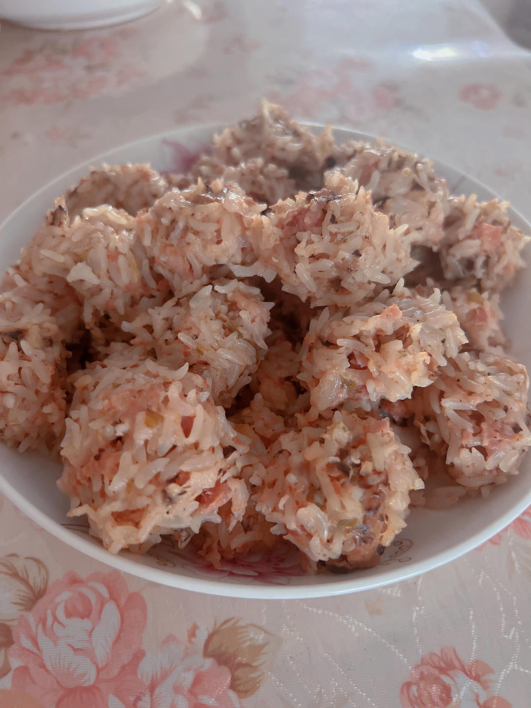 山药牛肉珍珠丸子