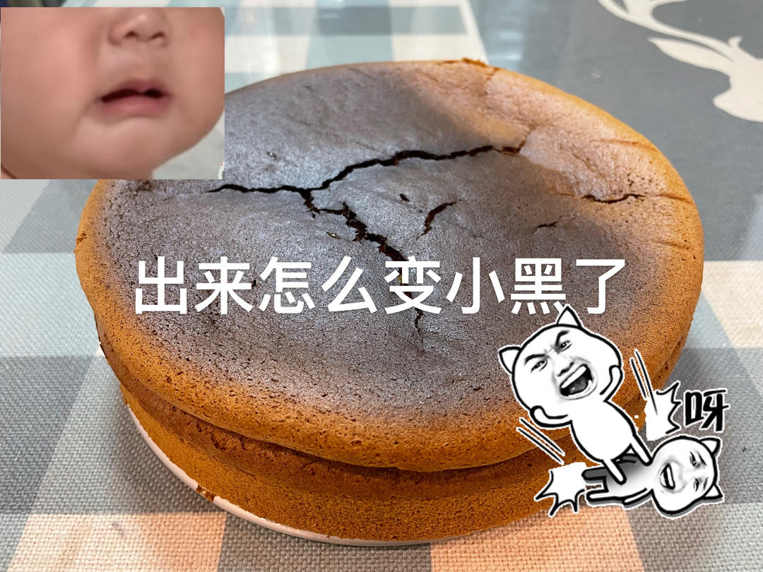 烤箱做蛋糕（戚风蛋糕的做法）