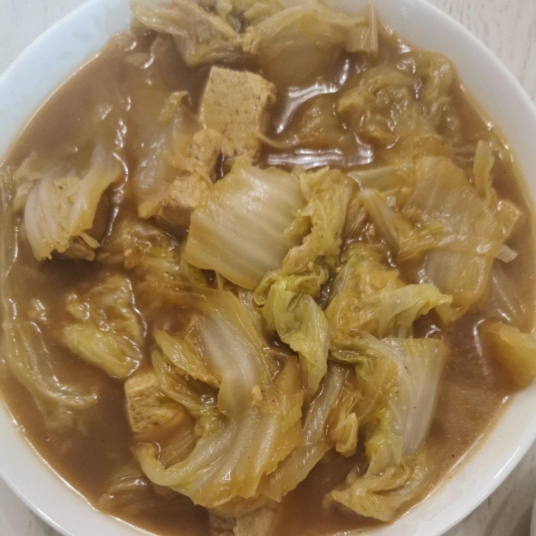 大白菜炖豆腐