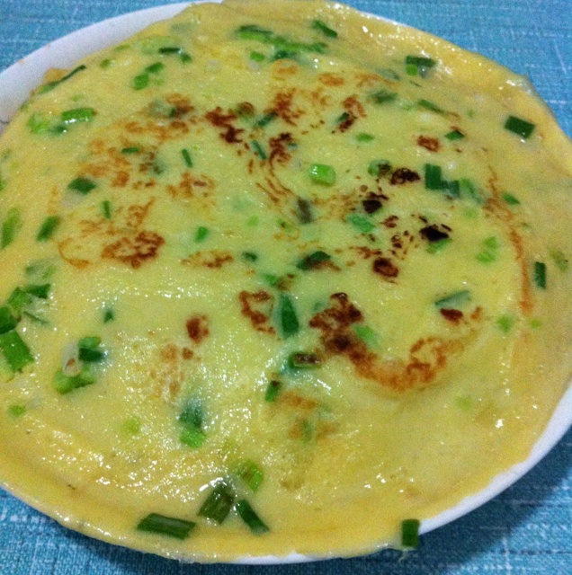 葱花鸡蛋饼