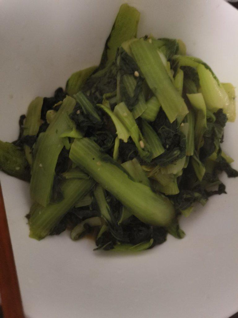 清炒小白菜