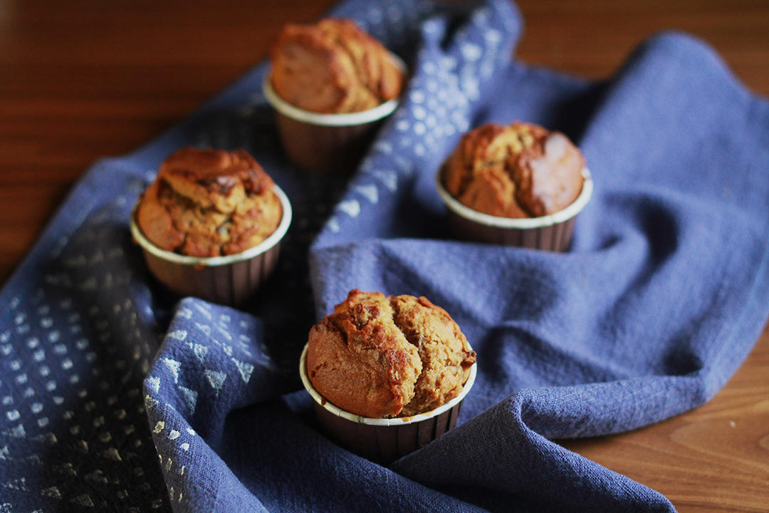 红糖桂圆核桃麦芬