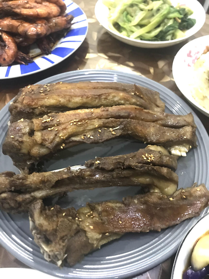 地道蒙餐：烤羊排(家用烤箱版)