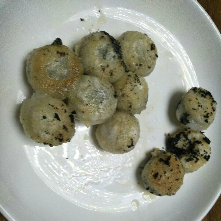 平底锅煎汤圆