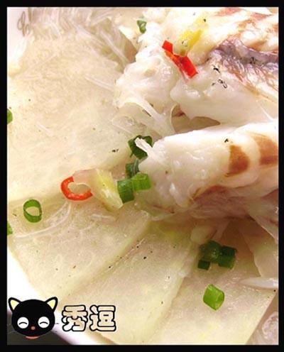 清蒸冬瓜鳕鱼的做法