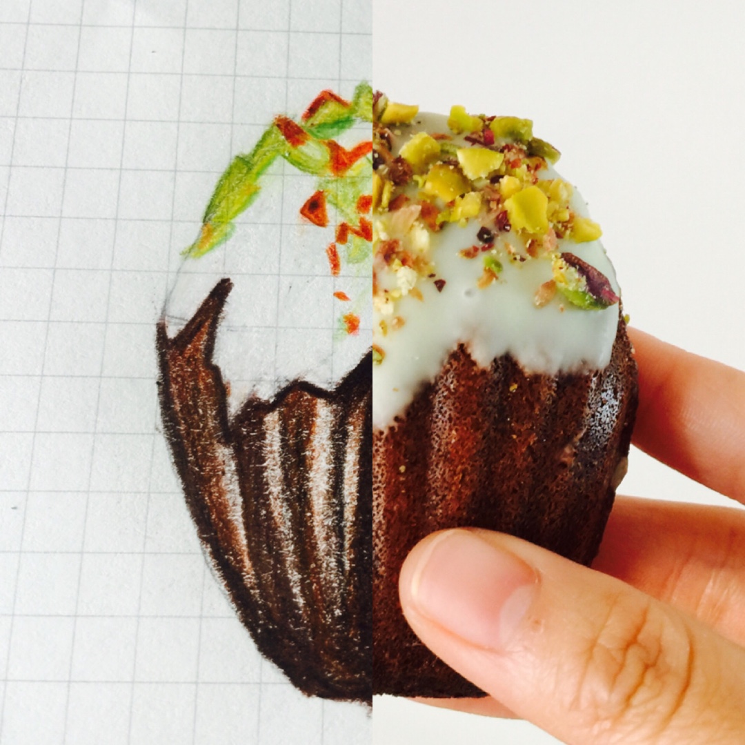 春日恋人-白巧克力玛德琳