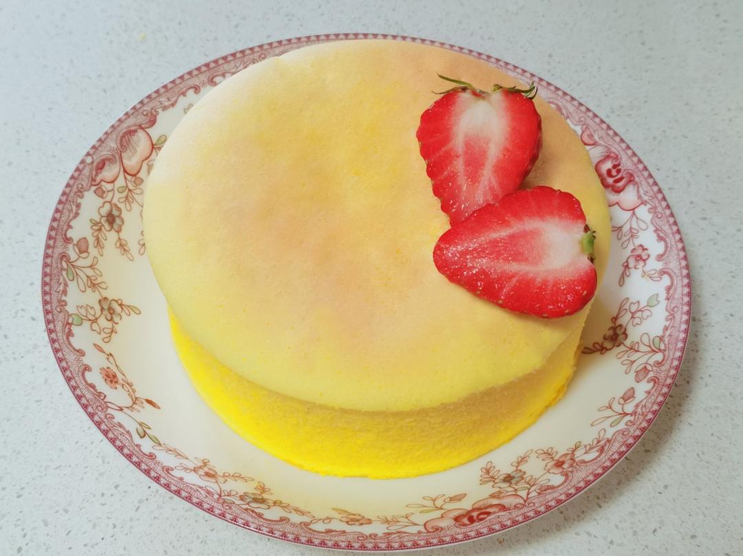 不开裂不回缩不掉皮的酸奶水浴法蛋糕