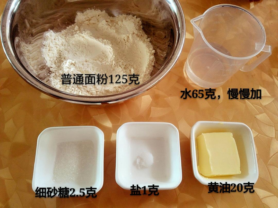 纯奶手撕吐司的做法 步骤1