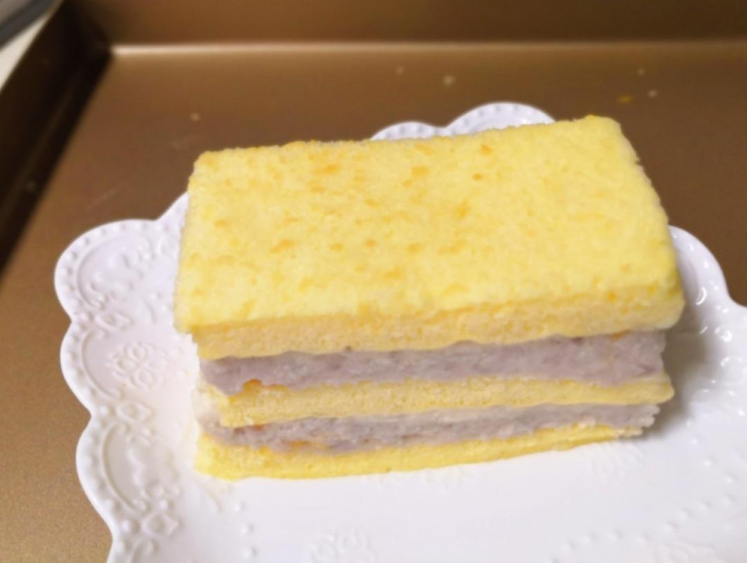 芋泥奶油蛋糕
