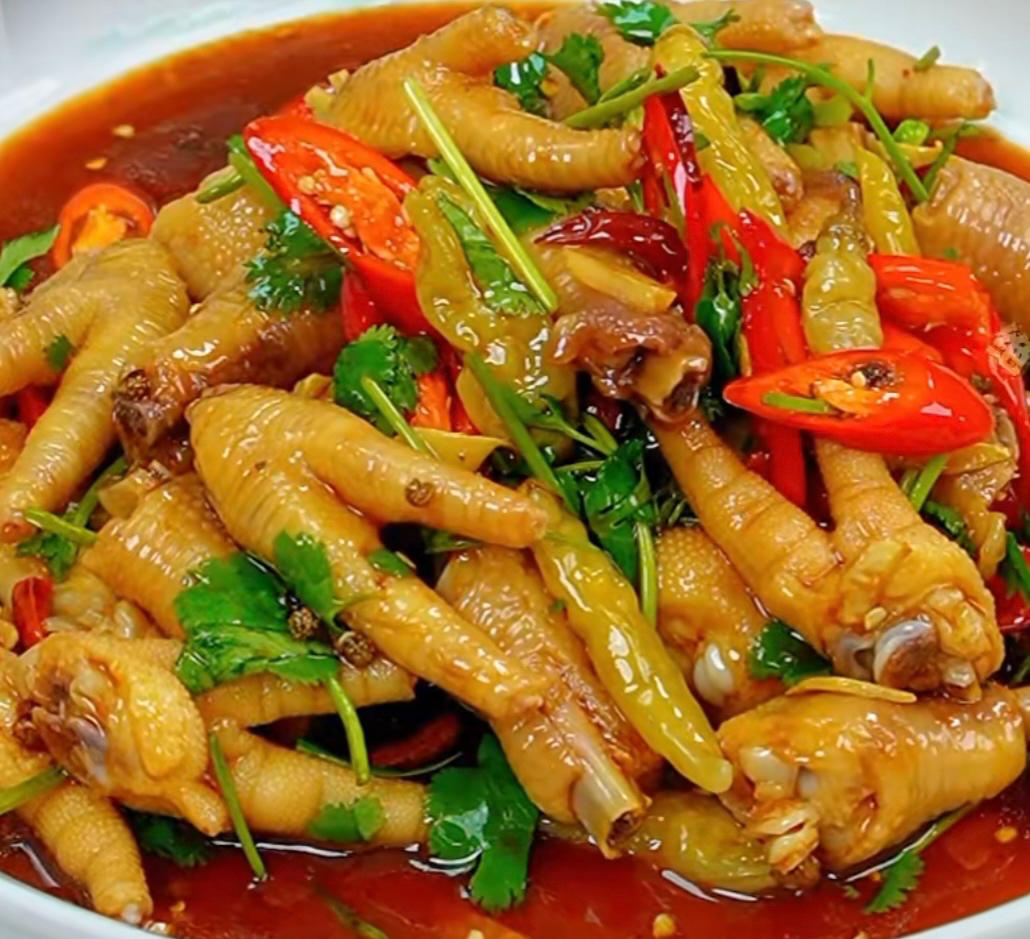 超简单的香辣凤爪，泡椒凤爪❤️❤️的做法