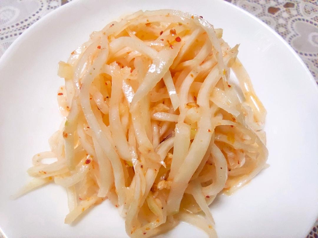 秋冬季的好咸菜！秘制芥菜丝咸菜或苤蓝咸菜