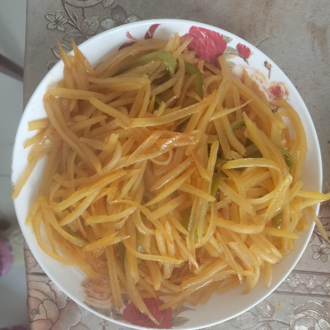 酸辣土豆丝的家常做法 超级下饭