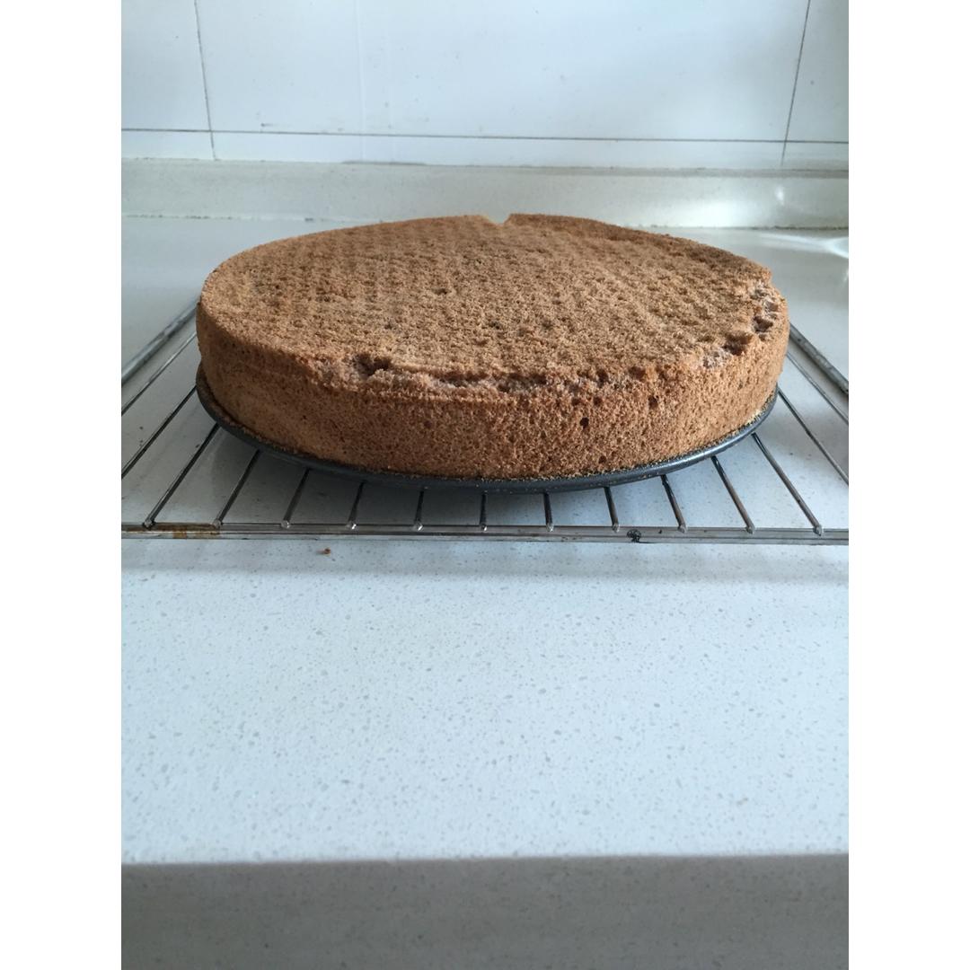 6寸原味戚风蛋糕