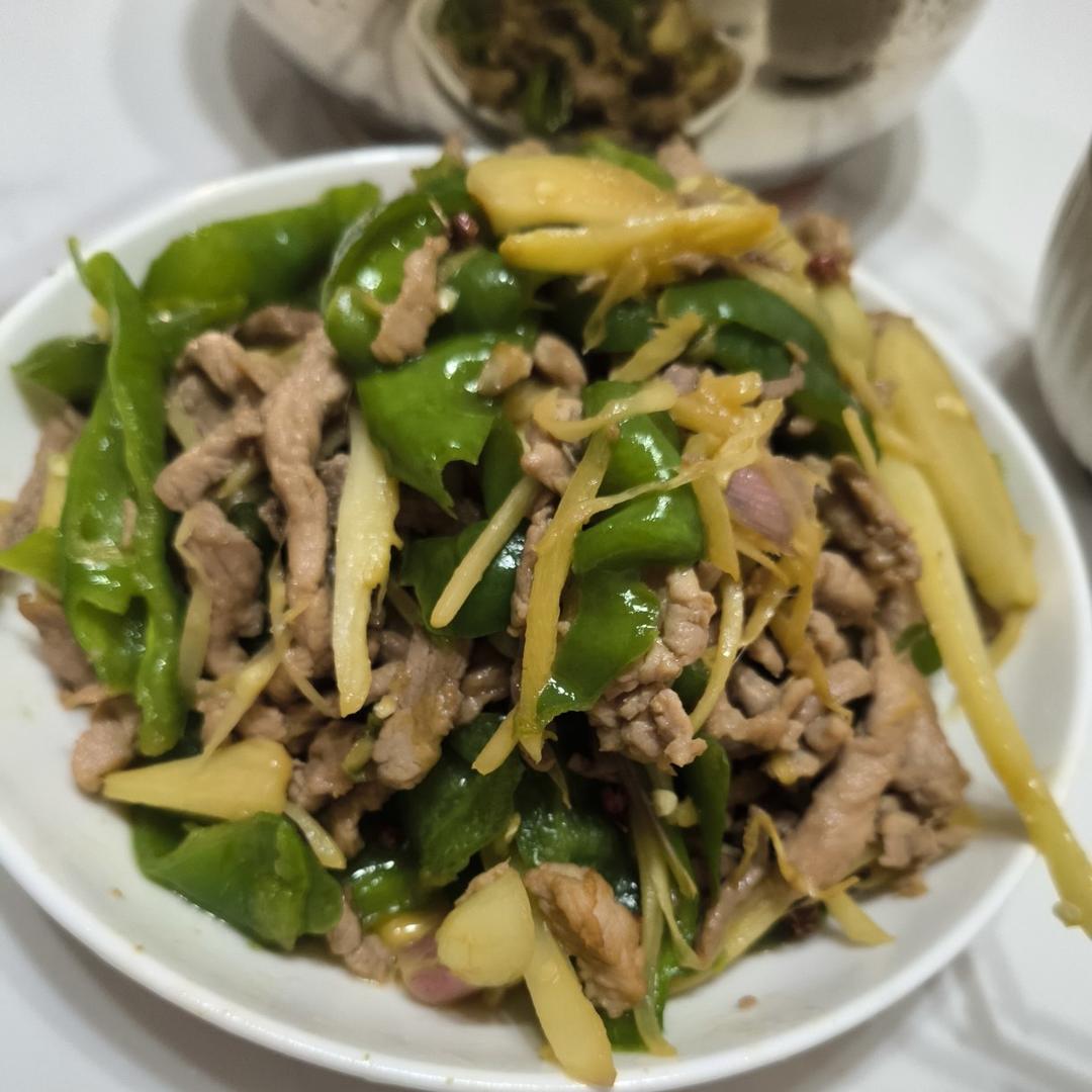 《小炒》超下饭仔姜青椒肉丝