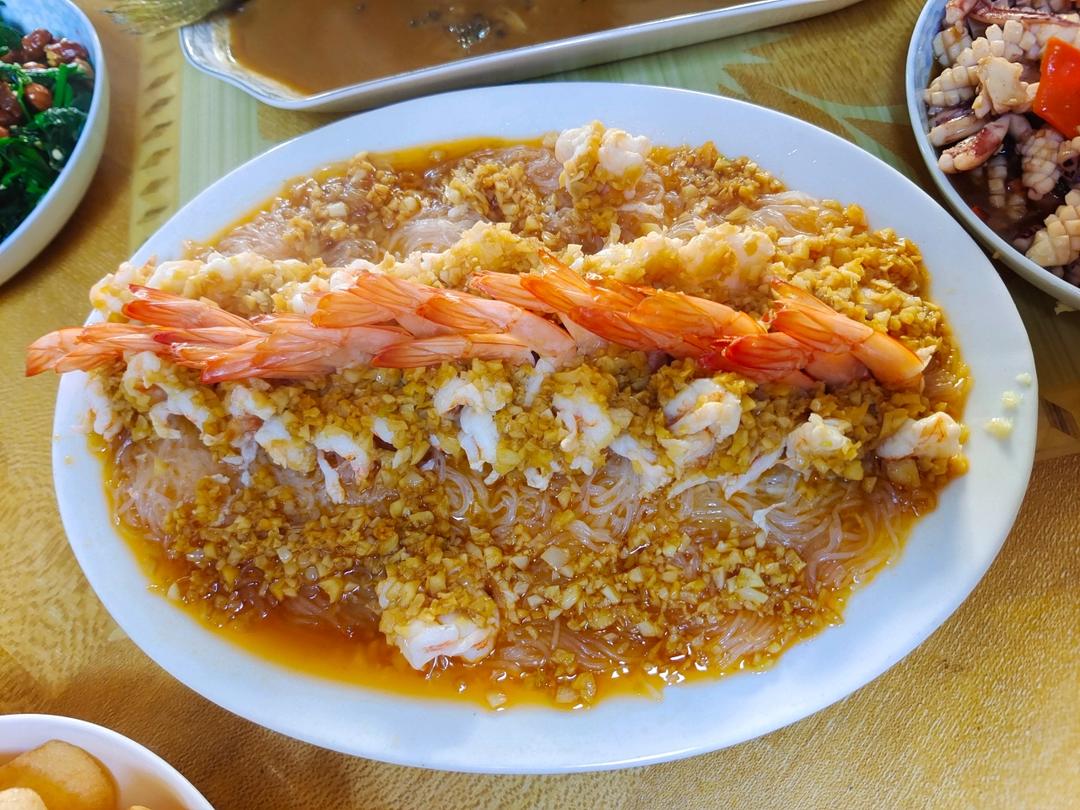 蒜蓉粉丝开背虾