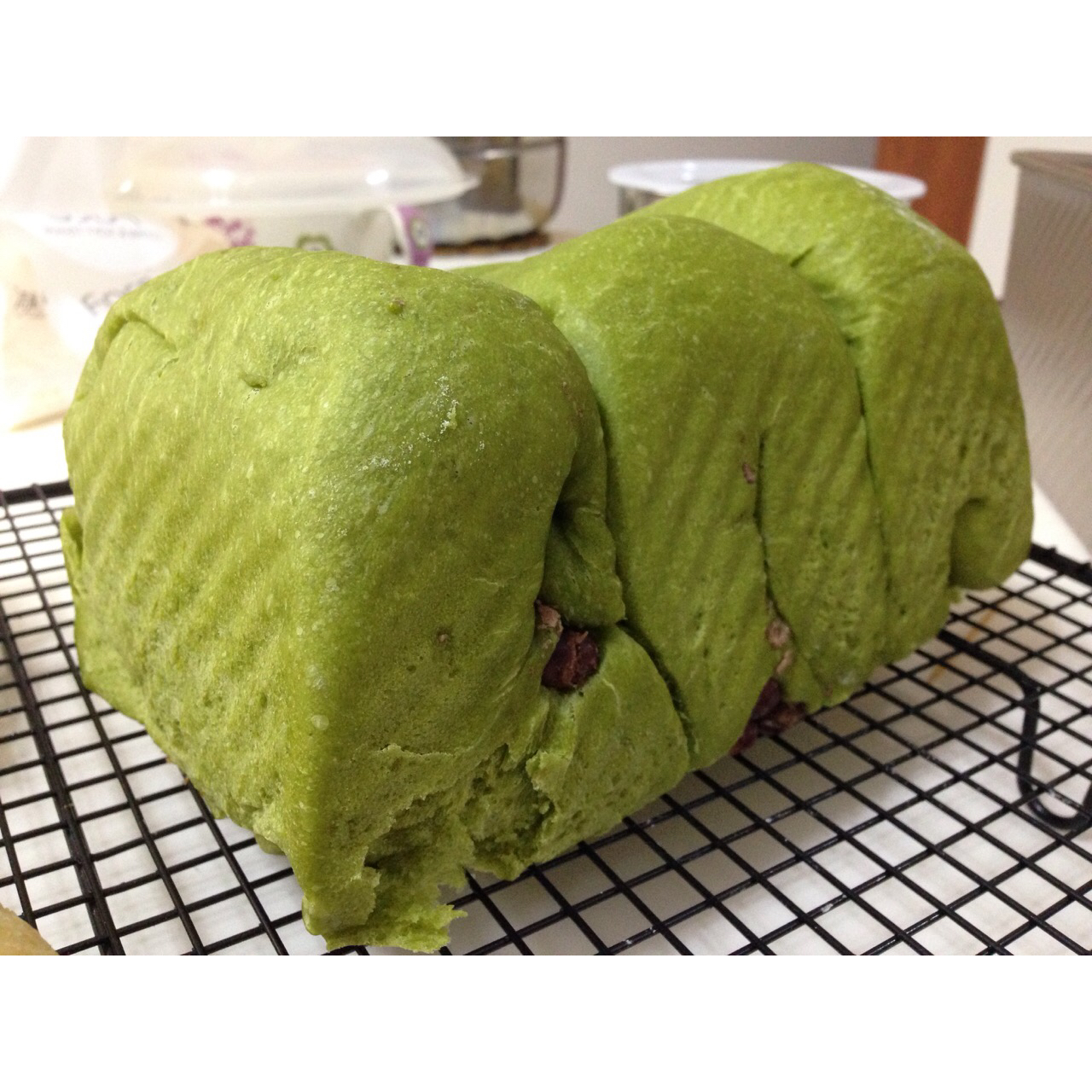 抹茶红豆吐司（详述手揉方法)