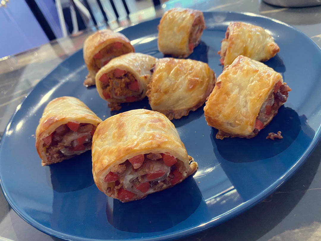 香酥火腿肉松卷