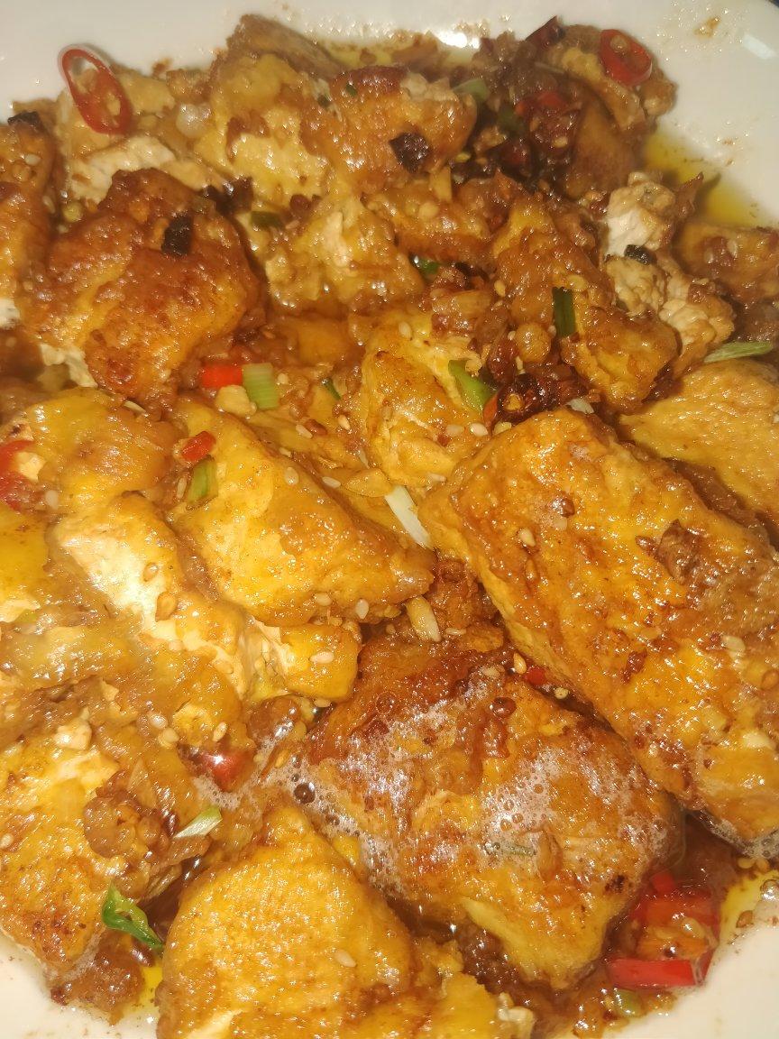 香煎豆腐