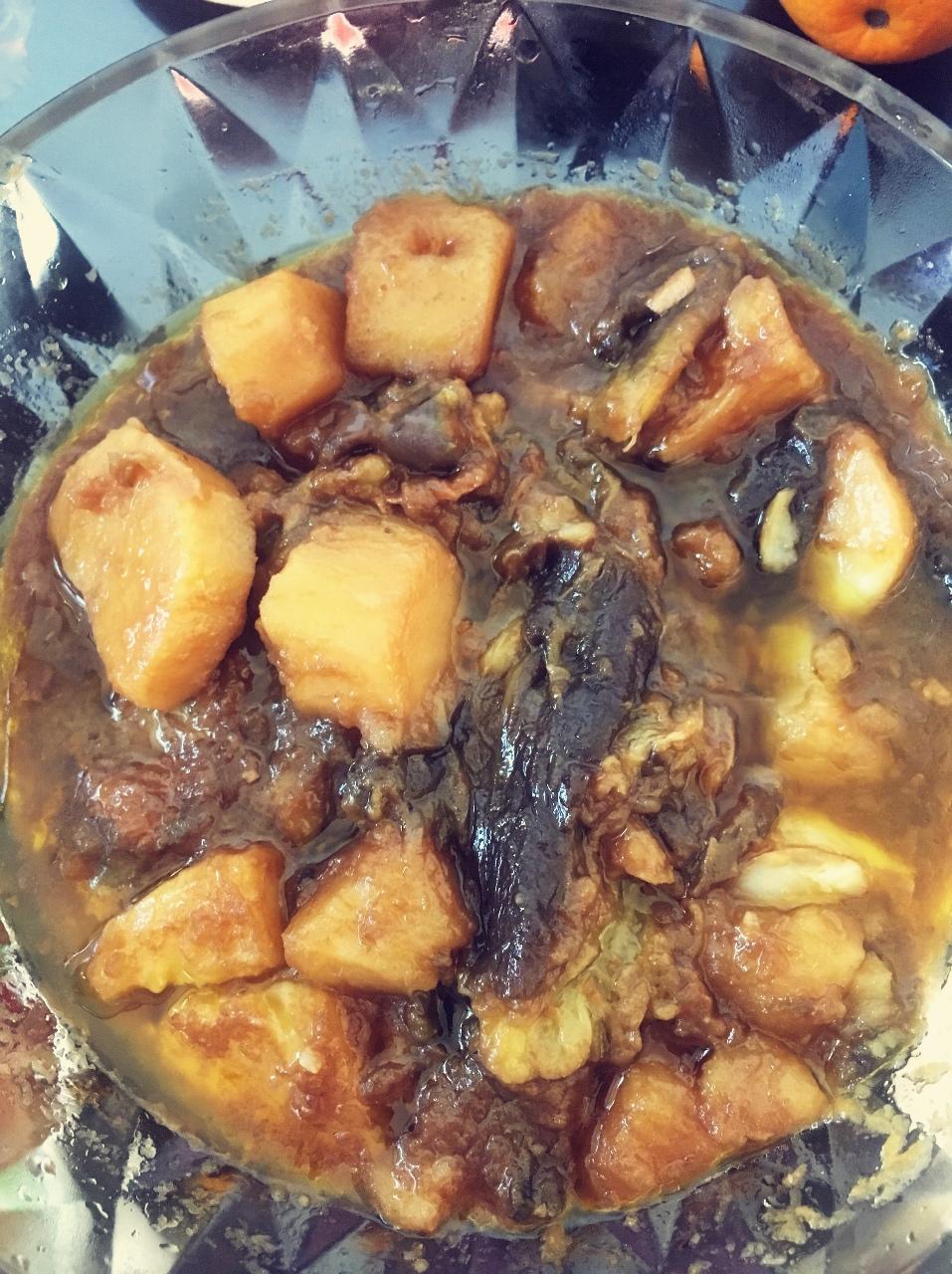土豆炖茄子