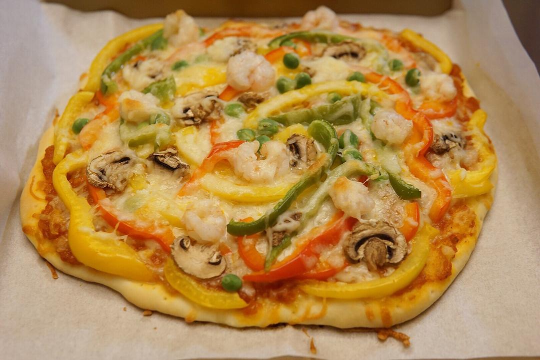 小美出品 田园风披萨pizza