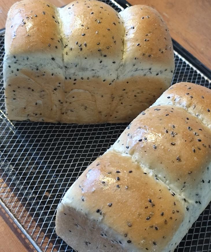 咸香黑芝麻吐司🍞（冷藏发酵）