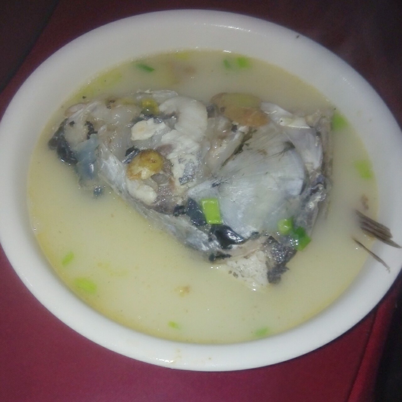 莆田美食达人做的花莲鱼头汤