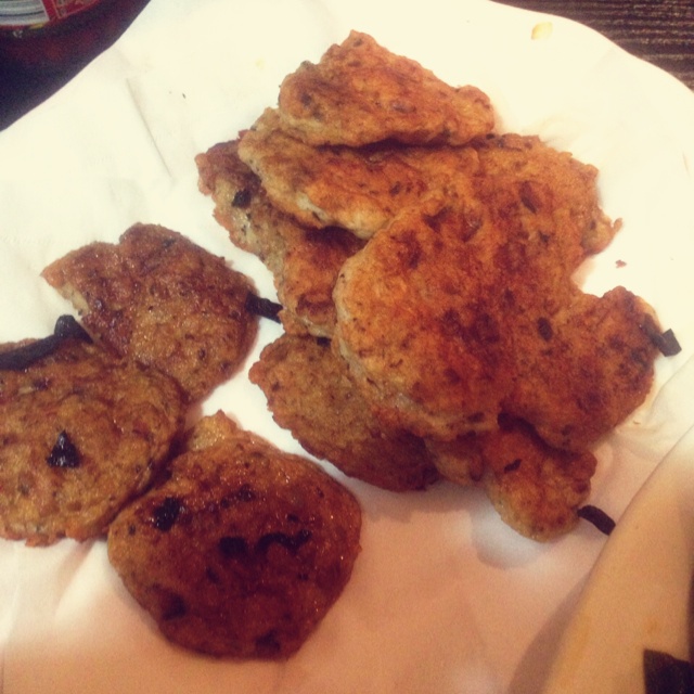 香煎鸡肉小饼