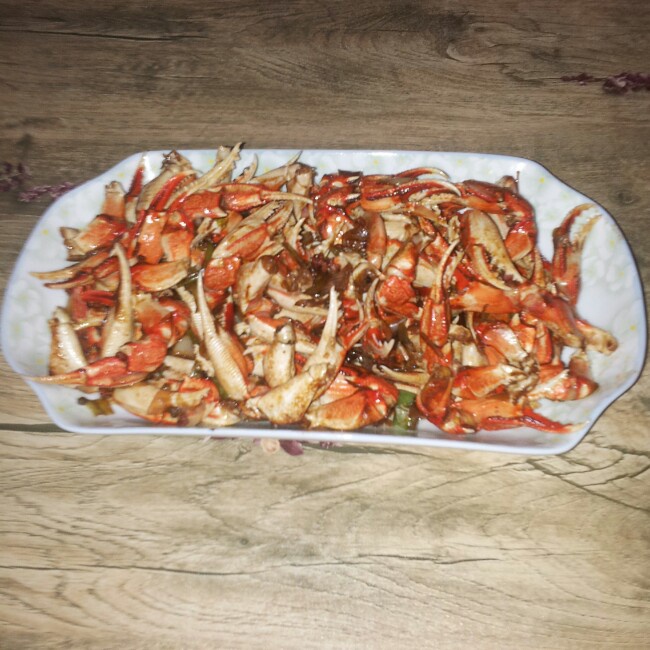 爆香蟹腿
