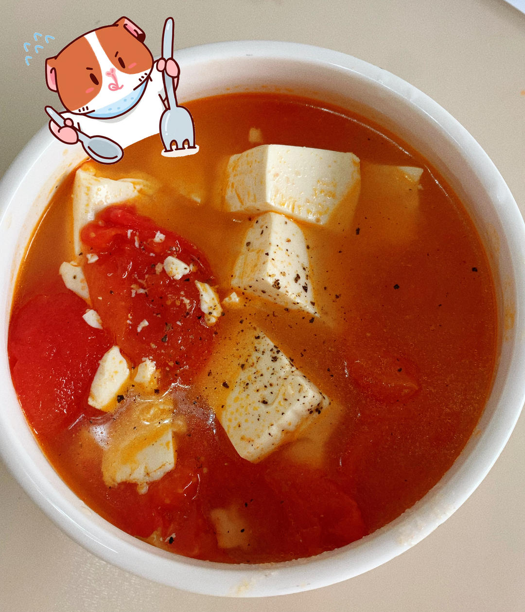 超好吃零失败番茄豆腐汤