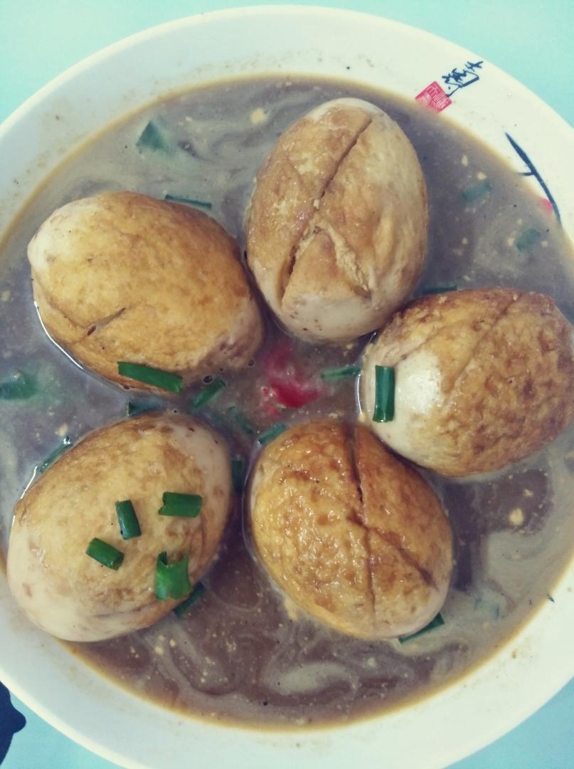 虎皮蛋（爱吃卤鸡蛋的不容不过～）