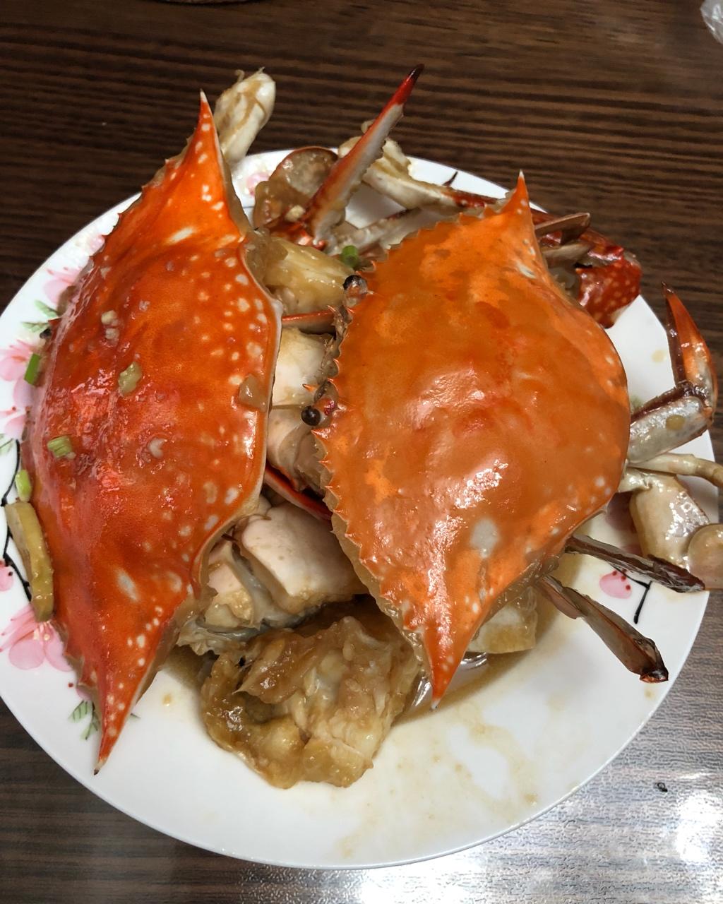 葱姜炒梭子蟹