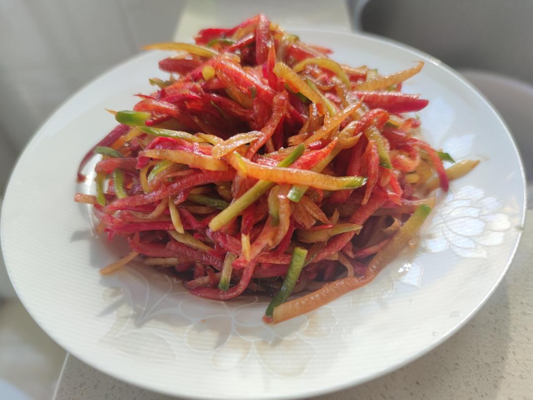 凉拌萝卜丝