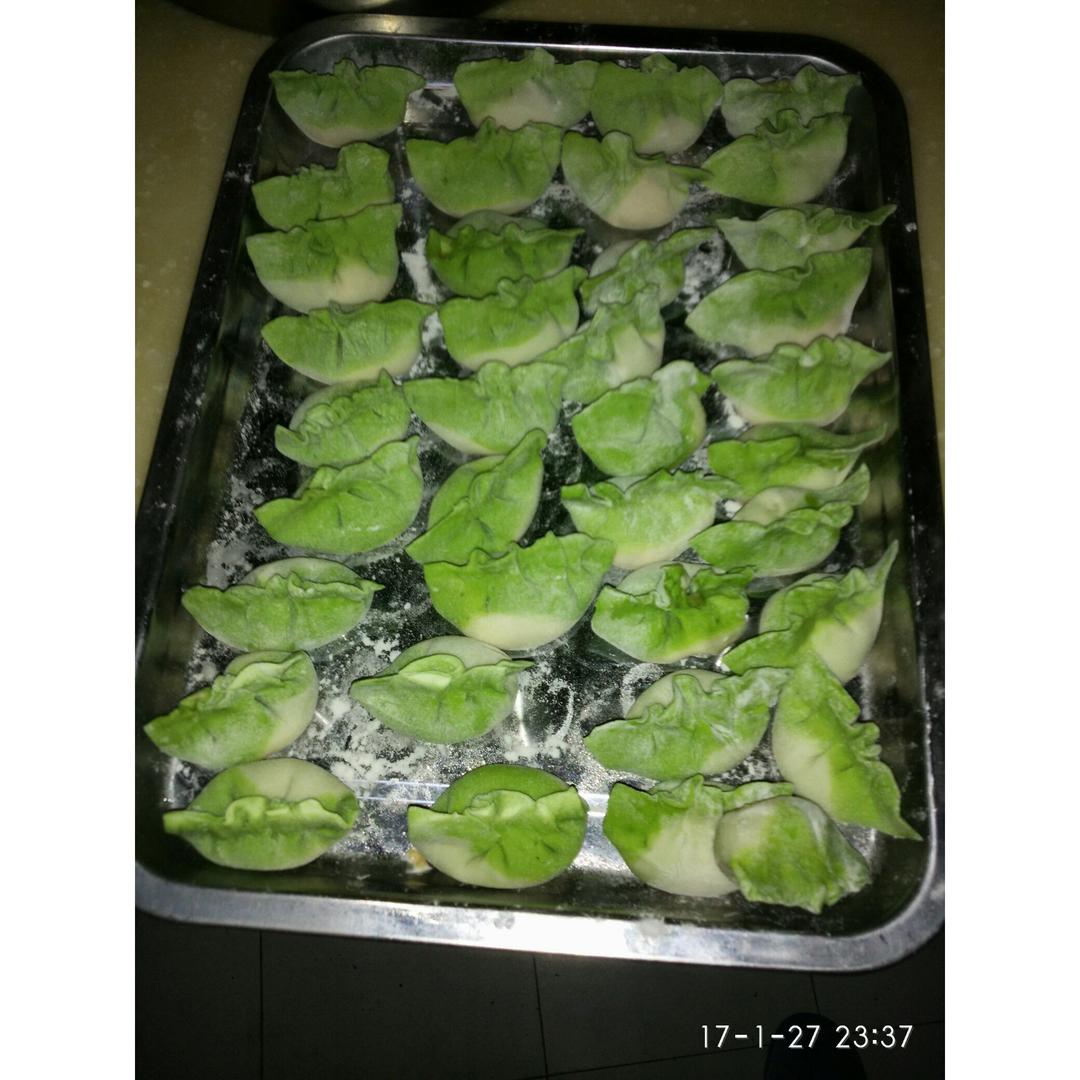 翡翠白玉饺子、白菜（百财）水饺、钱袋💰水饺、